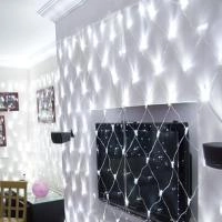 Гирлянда светодиодная сетка D2062 BD 2х0,6 м 120 LED белый