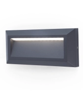 Светильник наcтенный  накладной, G2411, LED 11W  4000К  IP54, серый