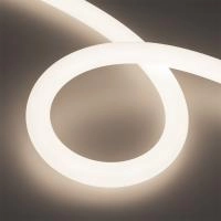 Лента герметичная MOONLIGHT-TOP-A336-D30mm 24V Day4000 (14.4 W/m, IP65, 5m, wire x1) (Arlight, Вывод прямой, 3 года)