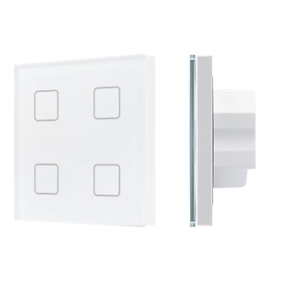 INTELLIGENT ARLIGHT Сенсорная панель DALI-301-11-IN White (BUS/24V, Backlight) (IARL, IP20 Пластик, 5 лет)