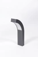 Ландшафтный столбик Lutec, Темно-серый         , Модерн, W2144-400 Gr