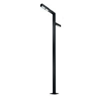 Опора OXOR-STER-Z-1600x100x100-L4000-50W Warm3000 (BK, 230V) IP65 (Arlight, Сталь)