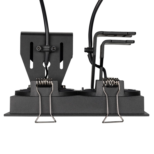 Светильник CL-SNODO-LUM-S148x80-2x9W Warm3000 (BK, 45 deg) (Arlight, IP20 Металл, 3 года)