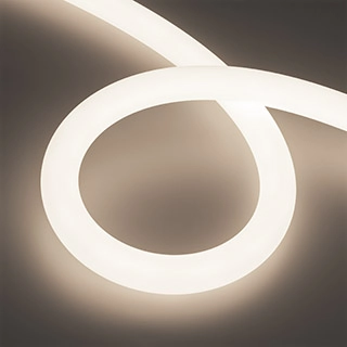 Лента герметичная MOONLIGHT-TOP-A336-D30mm 24V Day4000 (14.4 W/m, IP65, 5m, wire x1) (Arlight, Вывод прямой, 3 года)