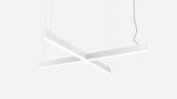 Светильник крестообразный подвесной белый SILED CROSS-01-PROF 500х500х50х70 (25 Вт, 4000K)