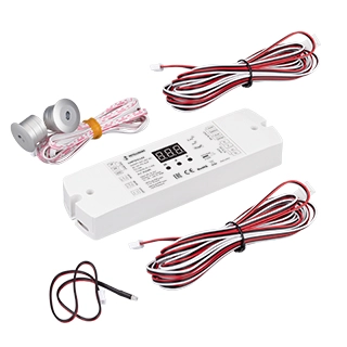 INTELLIGENT ARLIGHT Контроллер лестничный SMART-SPI-302-82-2G-SH-PS-SUF (12-24V, TUYA Wi-Fi, 2.4G) (IARL, IP20 Пластик, 5 лет)