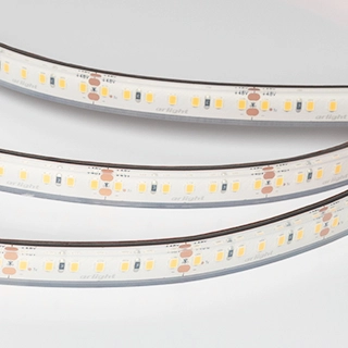 Лента герметичная RTW-PFS-A140-12mm 48V Warm2400 (12 W/m, IP68, 20m) (Arlight, -)