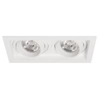 Светильник MS-VORTEX-BUILT-S210x117-2x20W Day4000 (WH-WH, 40 deg, 230V) (Arlight, IP20 Металл, 5 лет)