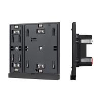 INTELLIGENT ARLIGHT Механизм панели KNX-302-22-IN Black (Bus) (IARL, IP20 Пластик, 2 года)
