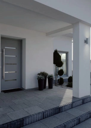 Уличный настенный светильник 7092 матово-белый