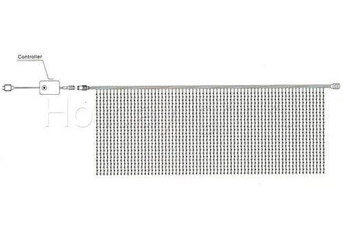 Гирлянда Водопад WFL-4020 CD 2х2 м 20х40 LED 800 IP44 белый