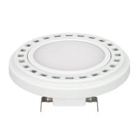 Лампа AR111-UNIT-G53-12W- Warm3000 (WH, 120 deg, 12V) (Arlight, Металл)