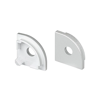 Заглушка SL-KANT-H16-S10 ROUND с отверстием (Arlight, Пластик)