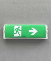 Светильник "Световой указатель", WC2500 Е-15, 220V 4W  IP65, корпус белый