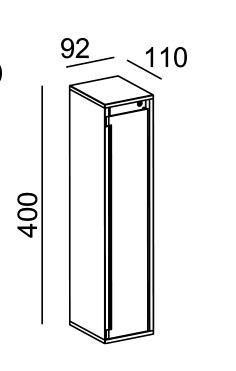 Садовая розетка, G3117-400, 2x2000W h=0.4m  IP44, черный