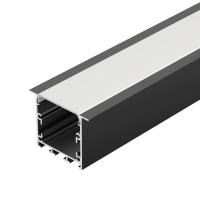Профиль LINIA49-F-M-2000 BLACK (Arlight, Алюминий)
