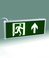 Светильник "Световой указатель", MBD-200N Е45, 220V 3W 6LED белого цвета, серый