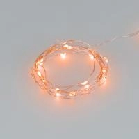 Светодиодная гирлянда ARD-DEW-HOME-2000-CLEAR-20LED-STD Orange (1.5V, Battery Pack, Cork) (Ardecoled, IP20)