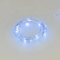 Светодиодная гирлянда ARD-DEW-HOME-2000-CLEAR-20LED-STD Blue (3V, Battery Pack) (Ardecoled, IP20)