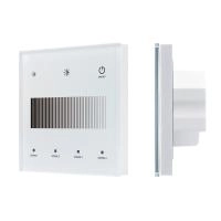 INTELLIGENT ARLIGHT Сенсорная панель SMART-DALI-301-11-1G-4SC-DIM-IN White (BUS/24V, Touch, 2.4G) (IARL, IP20 Пластик, 5 лет)