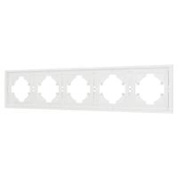 Рамка пластиковая FRM-TENDO-SFPL-5-WH (Arlight, -)