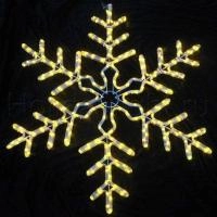 Cветодиодная фигура Cнежинка DSF-017 H95 см белый