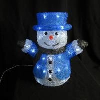 Светодиодная фигура Снеговик D6018 H31 см 40 LED белый