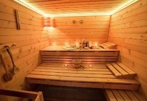 Светодиодная подсветка в бане Светодиодная подсветка в бане