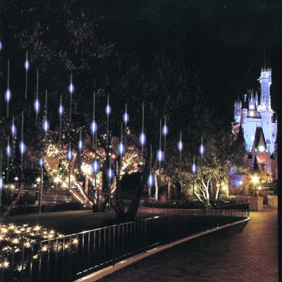 Гирлянда Тающие сосульки D24 50 см d25 мм 2W 24 LED белый