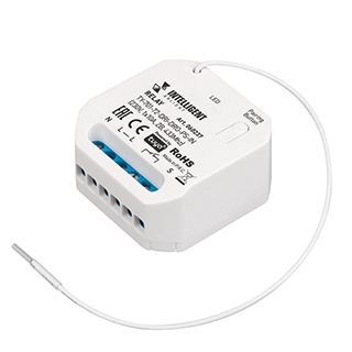 INTELLIGENT ARLIGHT Релейный модуль TY-701-72-DRI-DRO-PS-IN (230V, 1x10A, ZB, 433Mhz) (IARL, IP20 Пластик, 3 года)