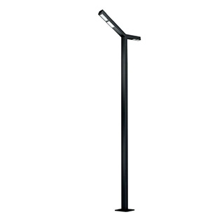 Опора OXOR-STER-Y-2000x100x100-L4000-50W Warm3000 (BK, 230V) IP65 (Arlight, Сталь)