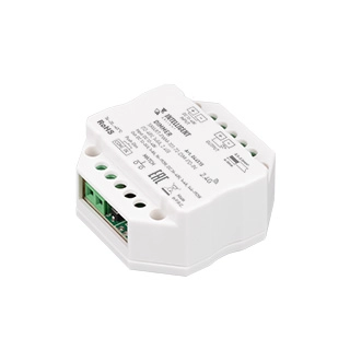 INTELLIGENT ARLIGHT Диммер SMART-PWM-101-72-DIM-PD-IN (12-48V, 1x8A, 2.4G) (IARL, IP20 Пластик, 5 лет)