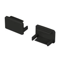 Заглушка SILER BLACK глухая (Arlight, Пластик)