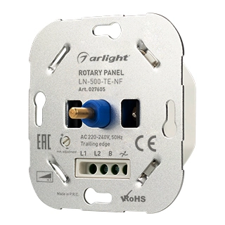 Панель роторная LN-500-TE-NF (230V, 2.2A) (Arlight, IP20 Металл, 3 года)
