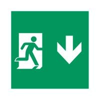 Пиктограмма EMGP-MARK-MA-DOWN (Человек, Вниз) (Arlight, Пластик)