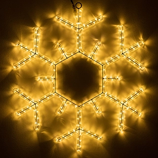 Фигура ARD-SNOWFLAKE-M5-600x600-360LED Warm (230V, 20W) (Ardecoled, IP65)