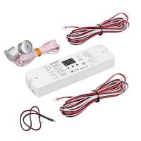 INTELLIGENT ARLIGHT Контроллер лестничный SMART-SPI-302-82-2G-SH-PS-SUF (12-24V, TUYA Wi-Fi, 2.4G) (IARL, IP20 Пластик, 5 лет)