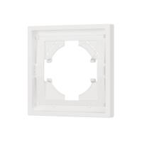 Рамка пластиковая FRM-TENDO-SFPL-1-WH (Arlight, -)