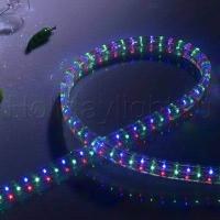 Дюралайт светодиодный чейзинг 3PRLL-100 LED Flat (220V, 72 LED/m, 100m) синий