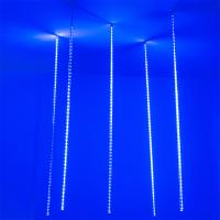 Светодиодная гирлянда ARD-ICEFALL-CLASSIC-D12-1000-5PCS-CLEAR-120LED-LIVE BLUE (230V, 11W) (Ardecoled, IP65)