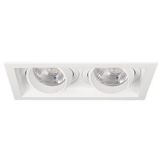 Светильник MS-VORTEX-BUILT-S250x140-2x30W Warm3000 (WH-WH, 30 deg, 230V) (Arlight, IP20 Металл, 5 лет)