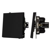 Механизм звонкового выключателя SWT-TENDO-MKR1-SFPL-BK (230V, 10A) (Arlight, -)