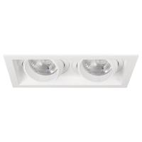 Светильник MS-VORTEX-BUILT-S250x140-2x30W Warm3000 (WH-WH, 30 deg, 230V) (Arlight, IP20 Металл, 5 лет)