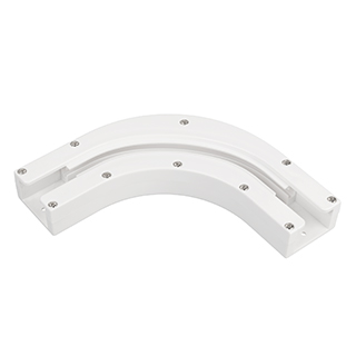 Карниз угловой для электрокарниза 90 CNT-CR-90-J (Arlight, Пластик)