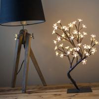 Светодиодное дерево Бонсай D6021 48 LED теплый белый