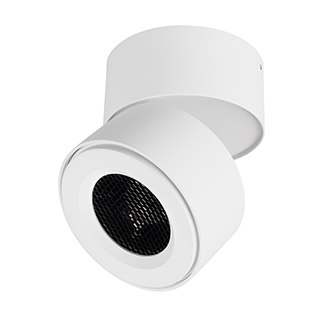 Светильник SP-POINT-SURFACE-R85-12W Warm3200-MIX (WH, 15 deg, 230V) (Arlight, IP20 Металл, 5 лет)