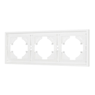 Рамка пластиковая FRM-TENDO-SFPL-3-WH (Arlight, -)