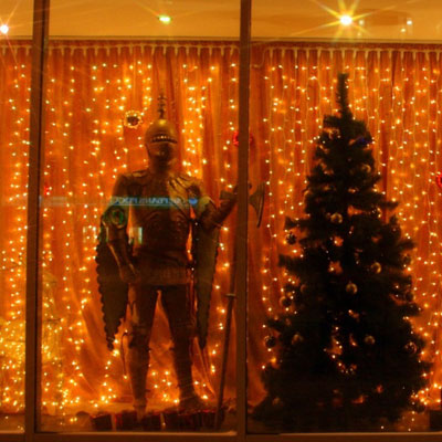 Cветодиодная гирлянда занавес LC-3624 WS 2х3 м 864 LED IP54 теплый