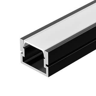 Профиль PDS-SM-3000 ANOD BLACK (Arlight, Алюминий)