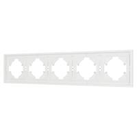 Рамка пластиковая FRM-TENDO-SFPL-5-WH (Arlight, -)